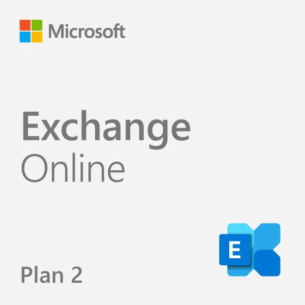 Microsoft Exchange Online Plan 2 1 Year Subscription