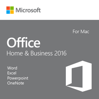 Microsoft Office for Mac Home and Business 2016 License