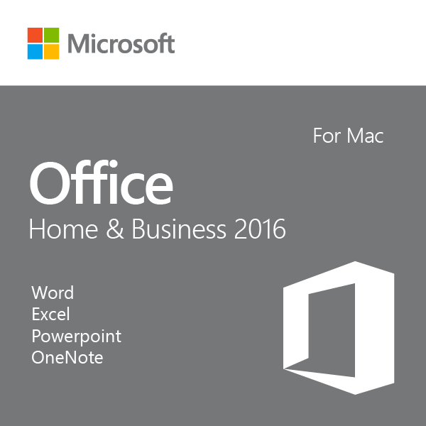 Microsoft Office 2016 Home & Business License for Mac