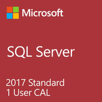 Microsoft SQL Server 2017 Standard - 1 User Client Access License
