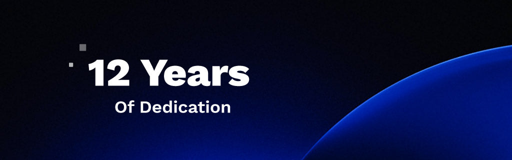 12 Years of Dedication: A Journey Through Milestones and Innovations