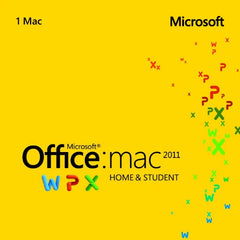 Microsoft Office 2011 for MAC Home and Student - Retail Box