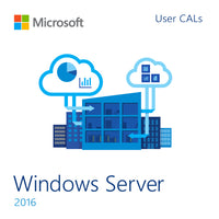 Microsoft Windows Server 2016 5 User CALs
