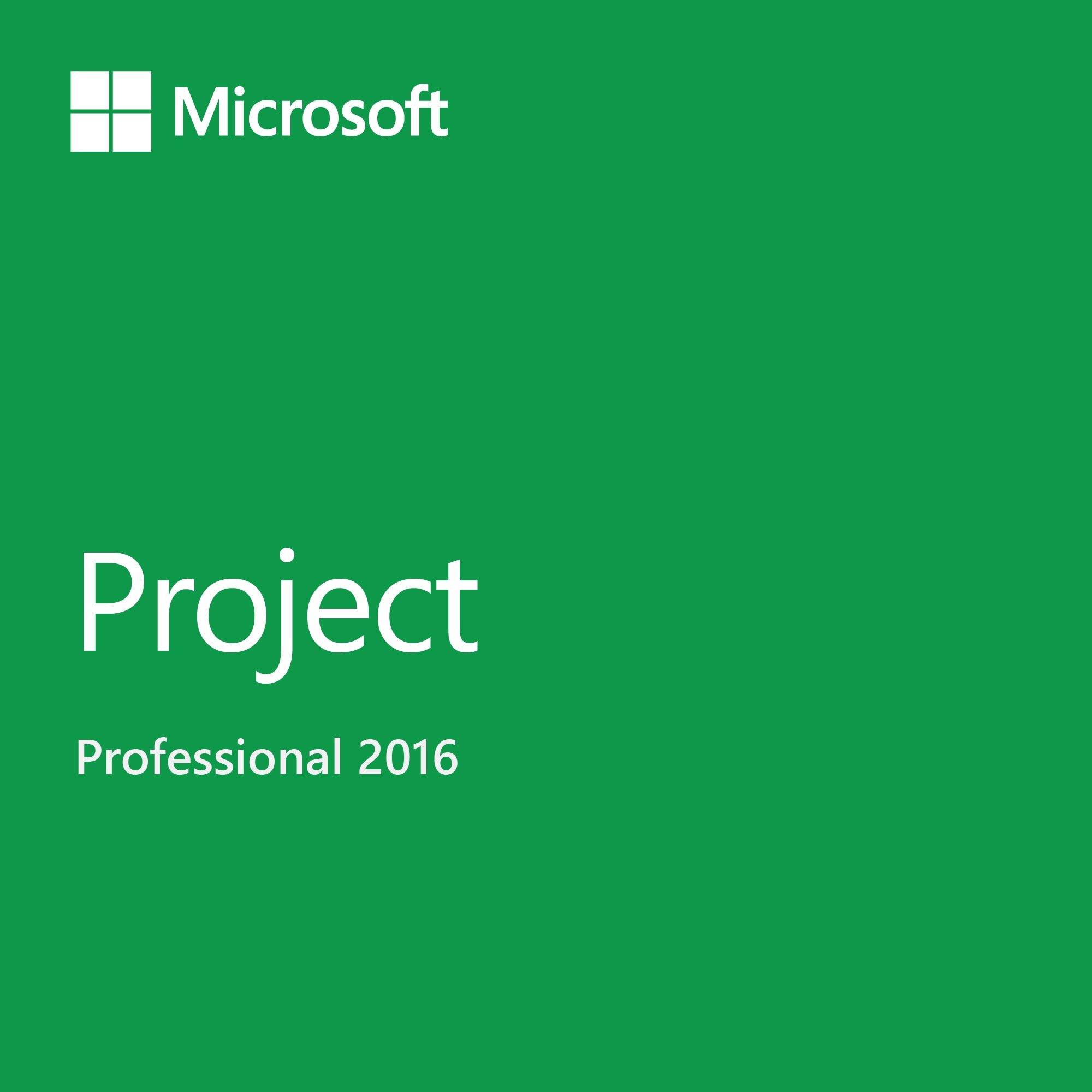 Microsoft Project 2016 Professional Digital License MPN H30-05445