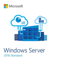 Microsoft Windows Server 2016 Standard 16 Core + 5 CALs Instant License