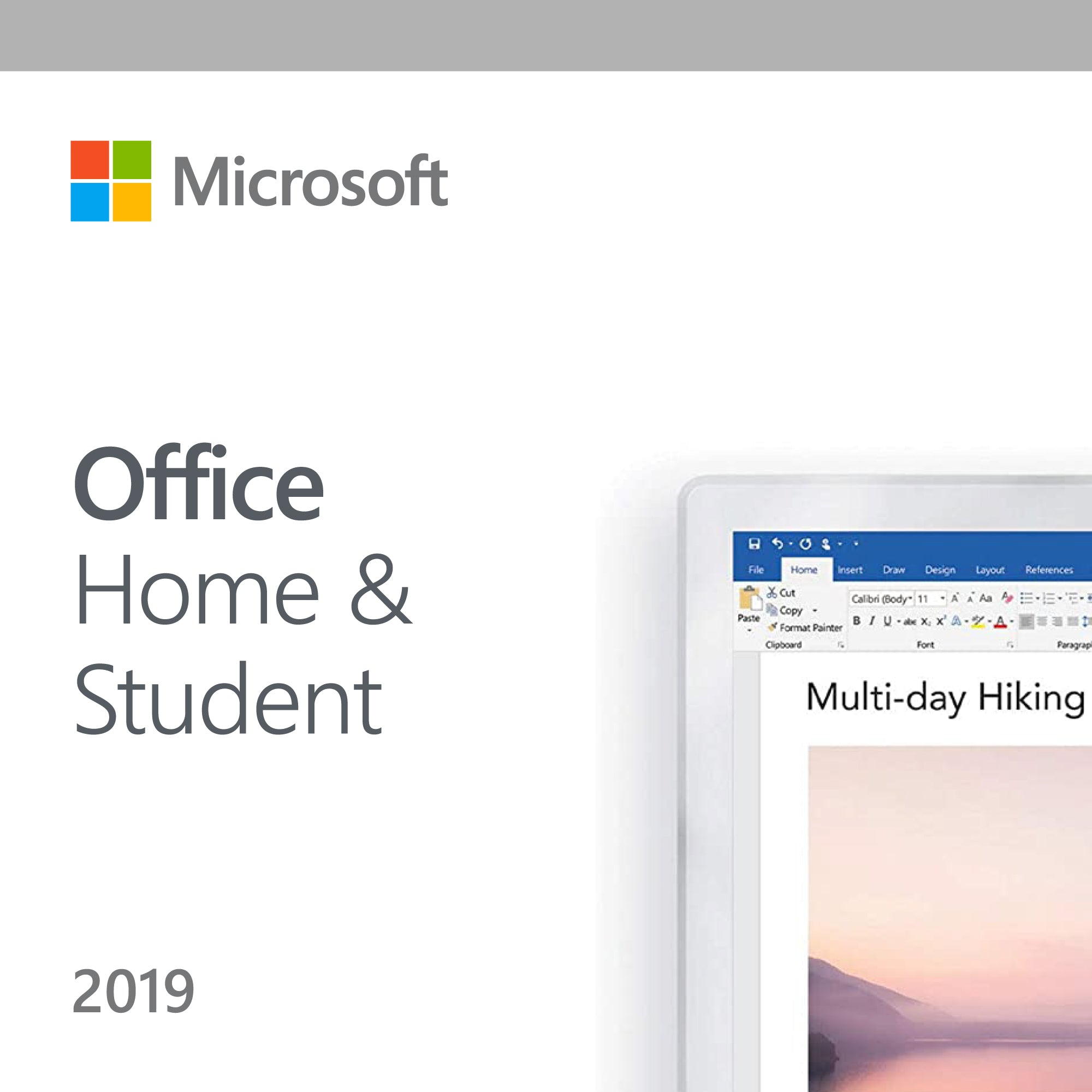 Microsoft Office 2019 Home and Student License English Microsoft