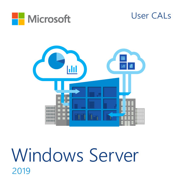Pacote 50 User CALs Windows Server 2019