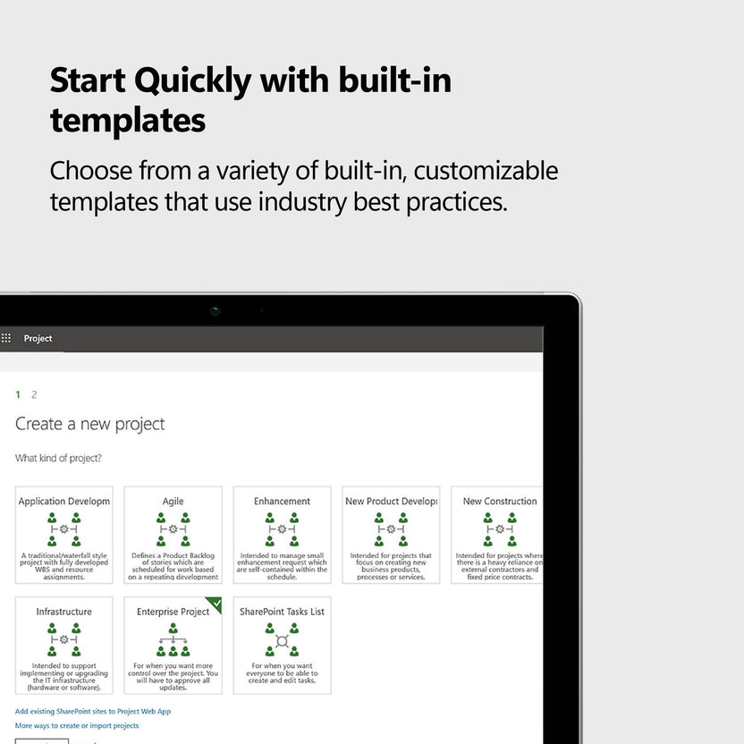 Microsoft Project 2024 Standard License | MyChoiceSoftware.com