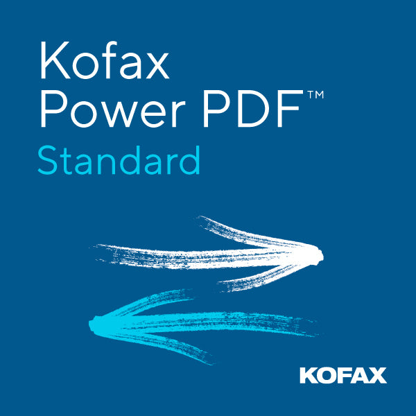 コンピュータ+IT Kofax Power PDF Standard 4 for Windows Kofax---Power-PDF---Standard.