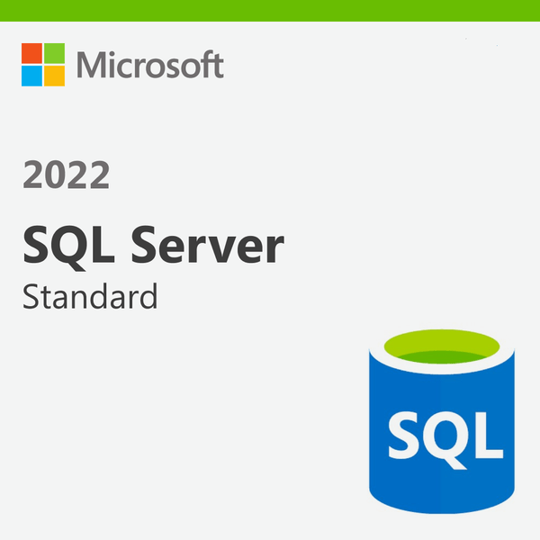 Microsoft SQL Server 2022 Standard + 10 CALs | MyChoiceSoftware.com