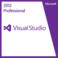 Microsoft Visual Studio 2012 Professional Edition W/MSDN- License