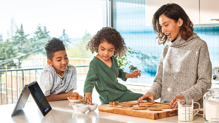 Using Windows 10 to Cook with Family
