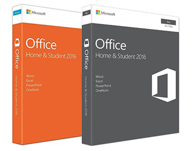 Microsoft Office Home and Student 2016 Retail Boxes
