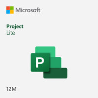 Microsoft Project Windows Lite (1 Year Subscription) 3PP-00003