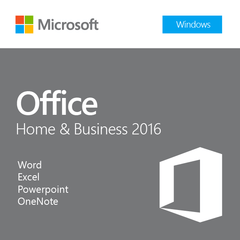 Office Home & Business 2016 Windows Product Key Card - NEW