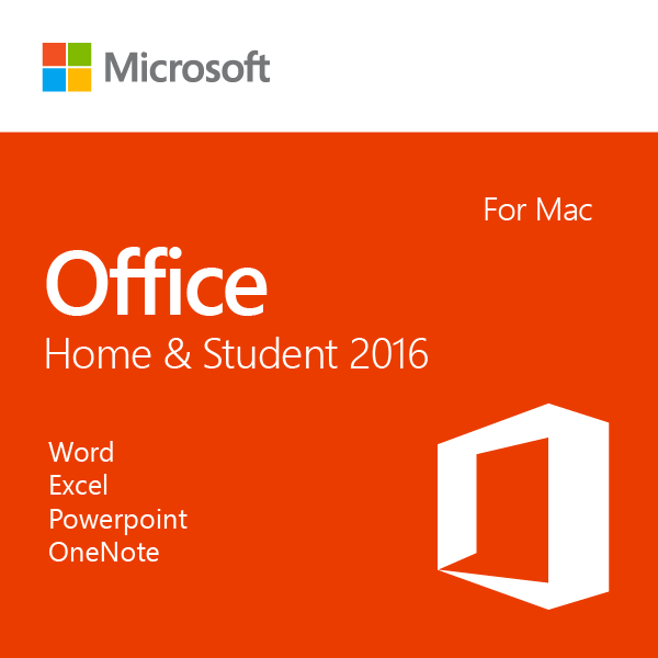 Microsoft Office Home and Student 2016 for Mac Microsoft sku barcod