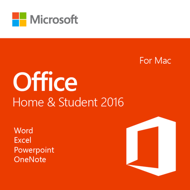 Microsoft Office 2016 Home and Student for Mac Retail Box PKC | MyChoiceSoftware.com.