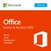 Microsoft Office Home and Student 2016 Product Key Card Box | MyChoiceSoftware.com.
