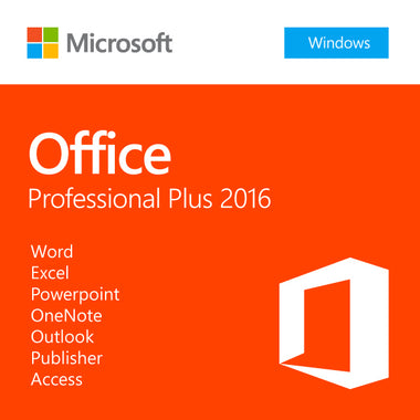 Microsoft Office Pro Plus 2016 32/64 Bit License Key for 1pc | MyChoiceSoftware.com