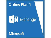 Microsoft Exchange Online (Plan 1) - 1 Year Subscription - Open Business