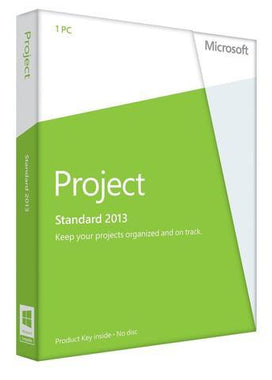 Microsoft Project Standard 2013 - Spanish - License - Download - 32/64 Bit | MyChoiceSoftware.com.