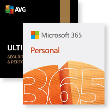 Microsoft 365 Personal + AVG Ultimate | MyChoiceSoftware.com