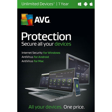 (Renewal) AVG Protection 1 Year (PC/Mac) Retail Box | MyChoiceSoftware.com.
