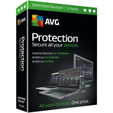 (Renewal) AVG Protection 2 Years Retail Box (PC/Mac) | MyChoiceSoftware.com.