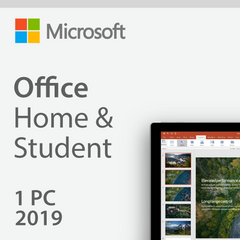 Microsoft Office Home and Student 2019 License