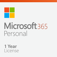 Microsoft 365 Personal 32 &amp; 64 Bit English 1 Year Subscription