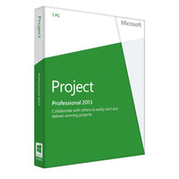 Microsoft Project 2013 Professional 32/64 Bit Retail Box
