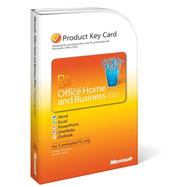 Microsoft Office Home and Business 2010 Retail Box | MyChoiceSoftware.com.