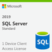 Microsoft SQL Server 2019 Standard - 1 Device Client Access License | MyChoiceSoftware.com.
