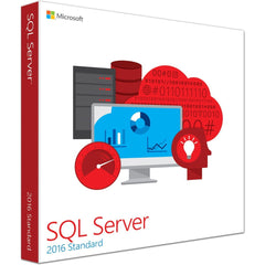 Microsoft SQL Server 2016 Standard and 10 User CALs Instant License