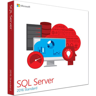 Microsoft SQL Server 2016 Standard and 10 User CALs Instant License | MyChoiceSoftware.com.