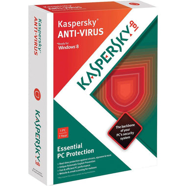 (Renewal) Kaspersky Antivirus - 1 PC 1 Year Retail Package | MyChoiceSoftware.com.