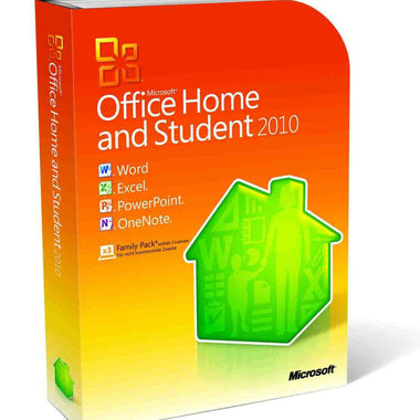 Microsoft Office Home & Student 2010 Retail Box | MyChoiceSoftware.com.
