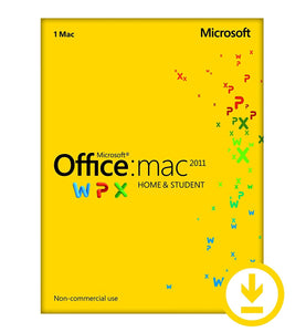 Microsoft Office for Mac 2011 Home and Student Deal