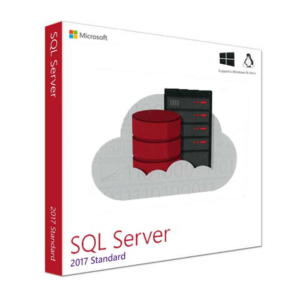 Microsoft SQL Server Standard 2017 Retail Box Microsoft #sku# #barcode ...