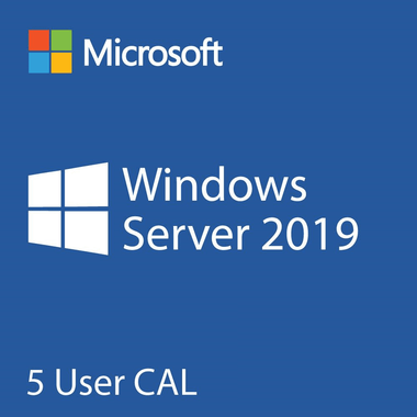 Microsoft Windows Server 2019 - 5 Client User CAL | MyChoiceSoftware.com